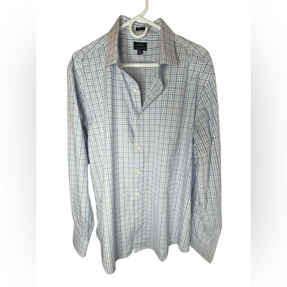 J.CREW THOMPSON FLEX WRINKLE FREE BUTTON UP MENS SIZE XL - Picture 2 of 9